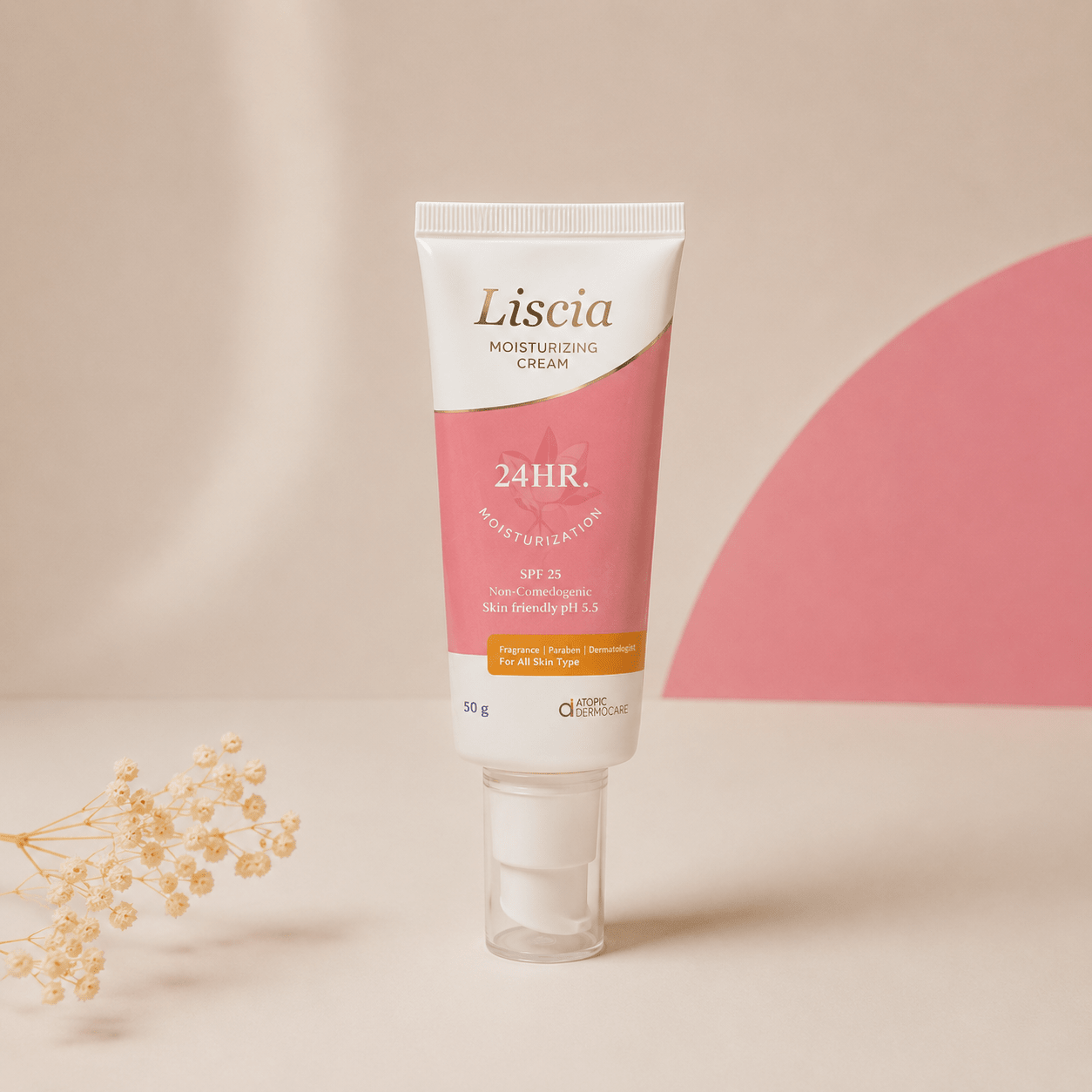 Liscia Moisturizing Cream SPF 25 - Cosmosentials