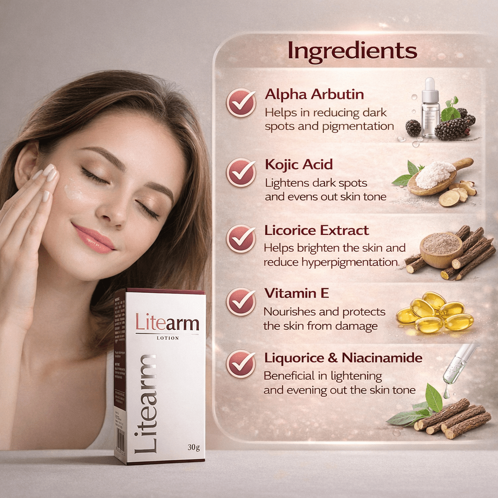 Litearm Lotion - Cosmosentials