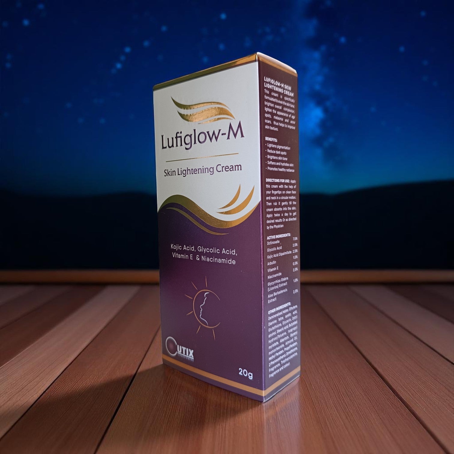 Lufiglow - M Skin Lightening Cream - Cosmosentials