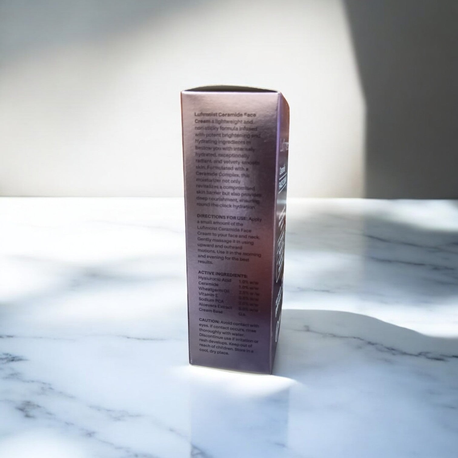 Lufimoist ceramide face cream - Cosmosentials