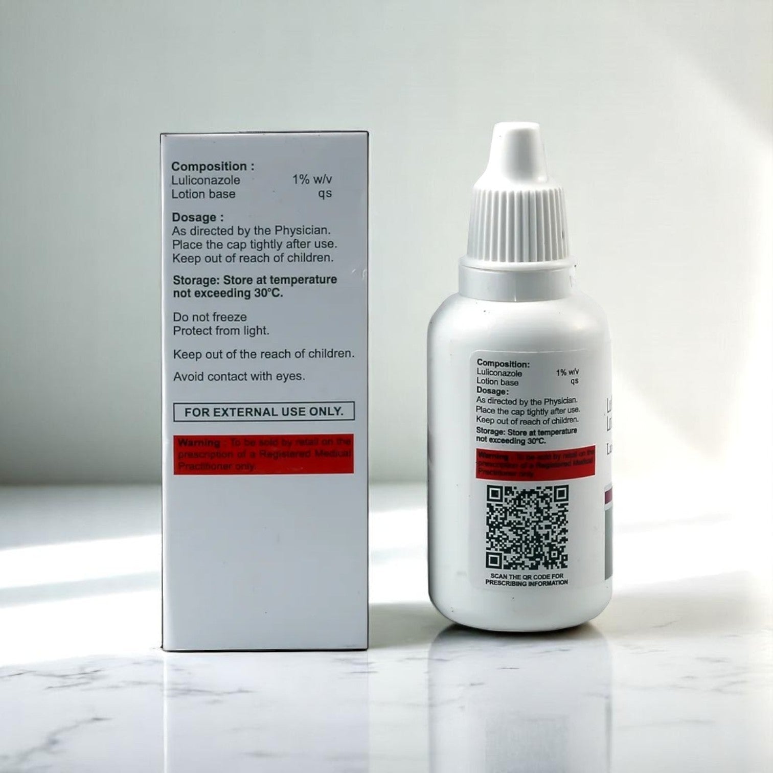 Lulibor Luliconazole IP 1% W/V lotion - Cosmosentials