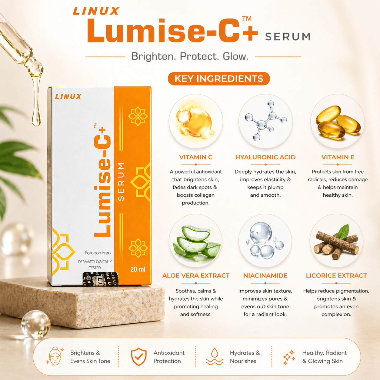 Lumise - C+ Serum - Cosmosentials