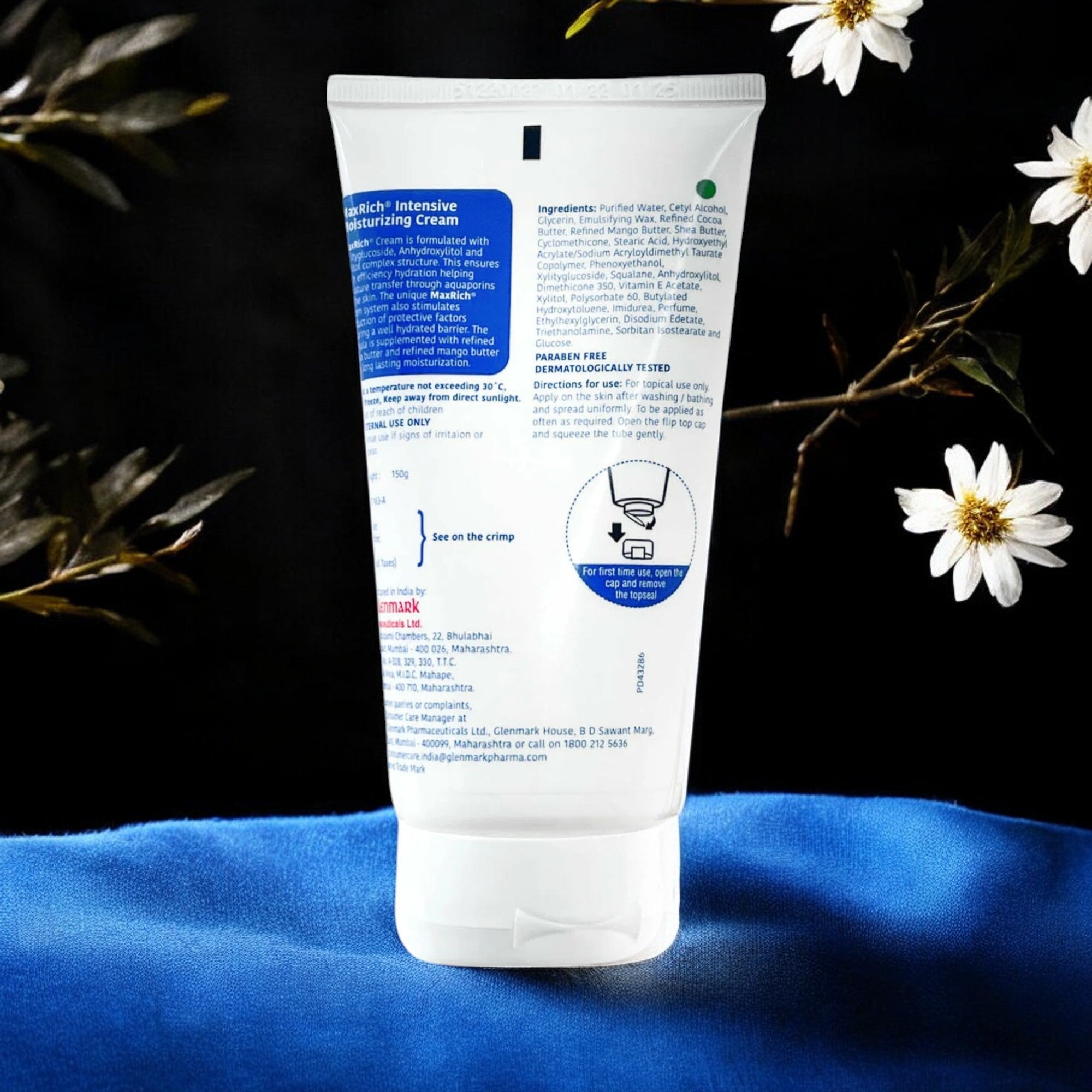 MaxRich Intensive Moisturizing Cream Aquaporin Hydraconcept - Cosmosentials