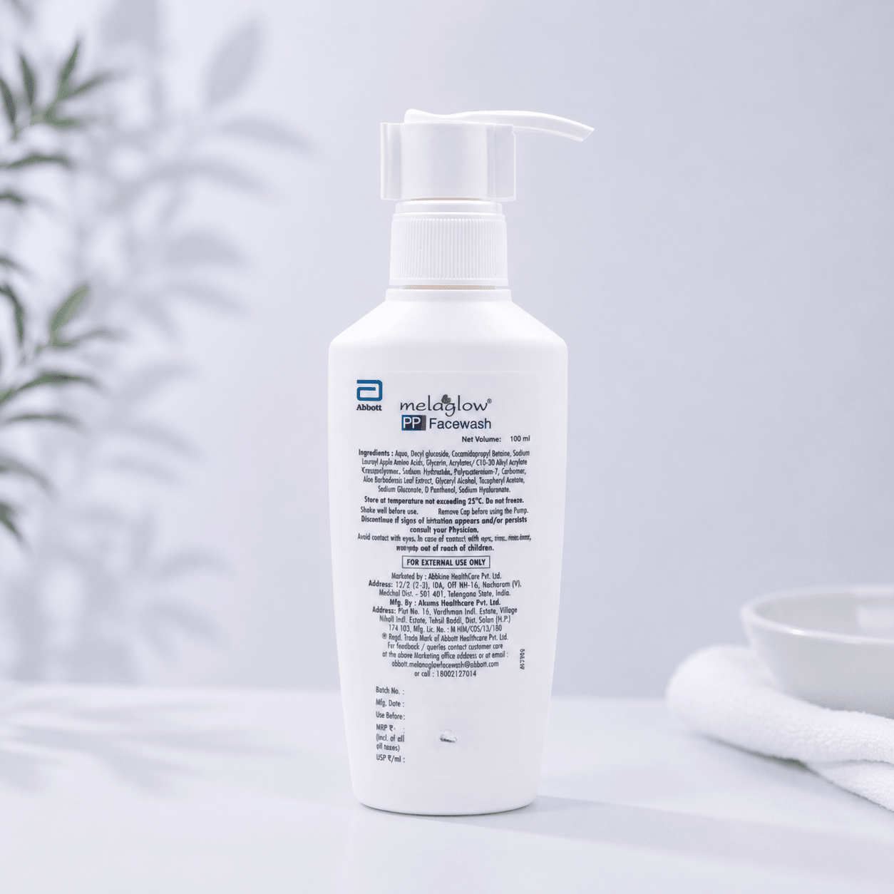 Melaglow PP Facewash 100ml - Cosmosentials