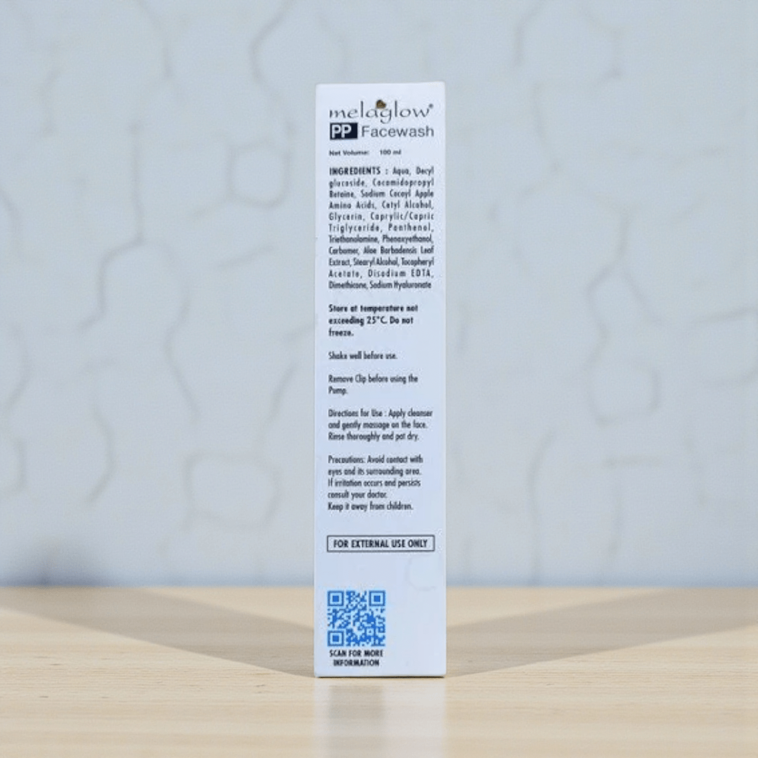 Melaglow PP Facewash - Cosmosentials