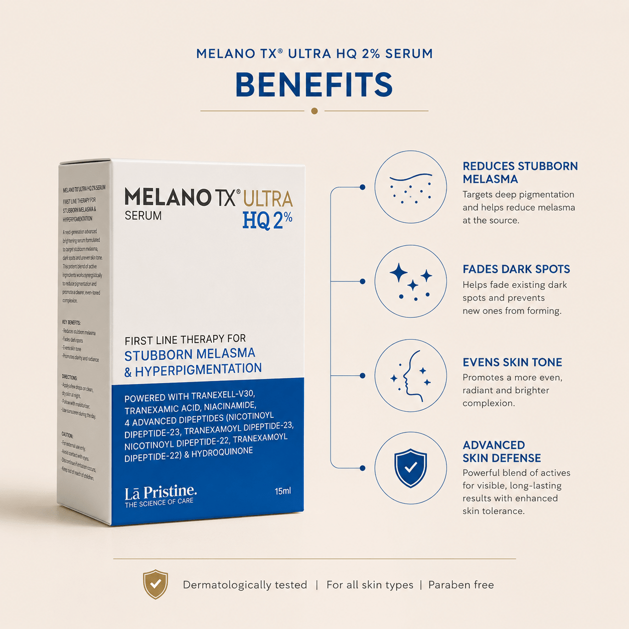 Melano TX Ultra HQ 2% Serum - Cosmosentials