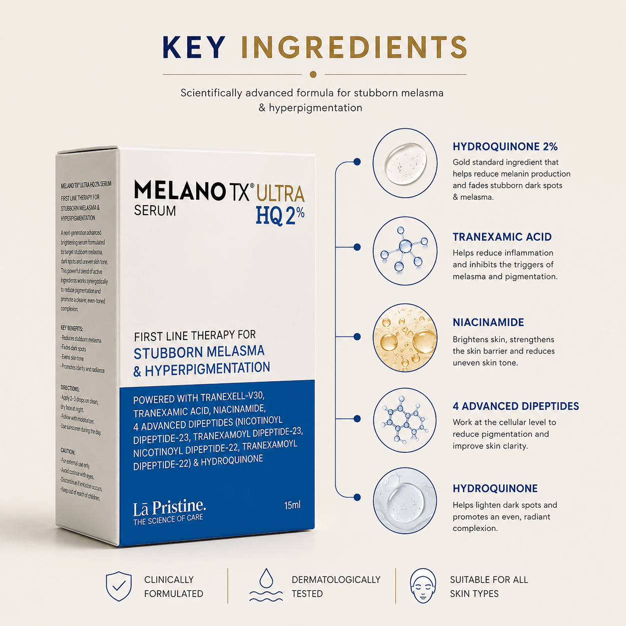 Melano TX Ultra HQ 2% Serum - Cosmosentials