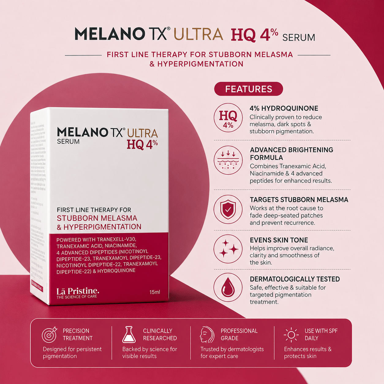 Melano TX Ultra HQ 4% Serum - Cosmosentials