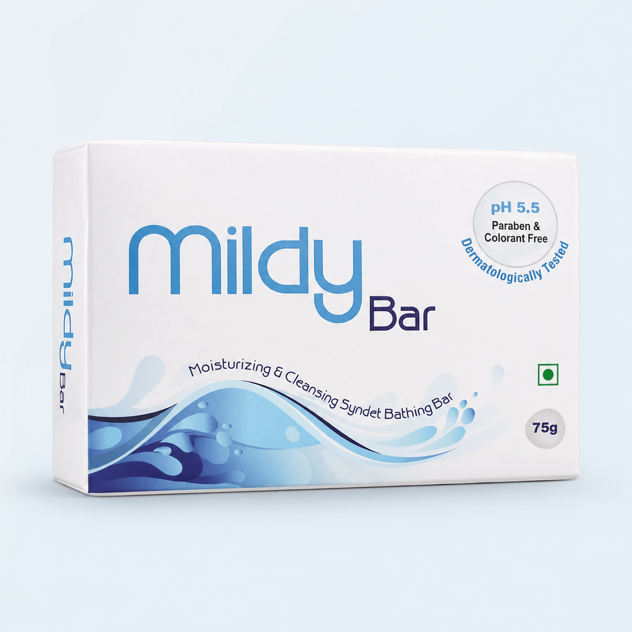 Mildy Bar Moisturizing & Cleansing Syndet Bathing Bar 75g - Cosmosentials