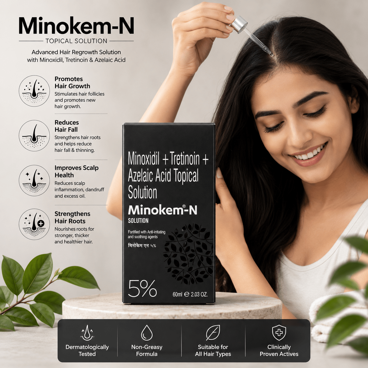 Minokem-N 5% Solution 60ml - Cosmosentials
