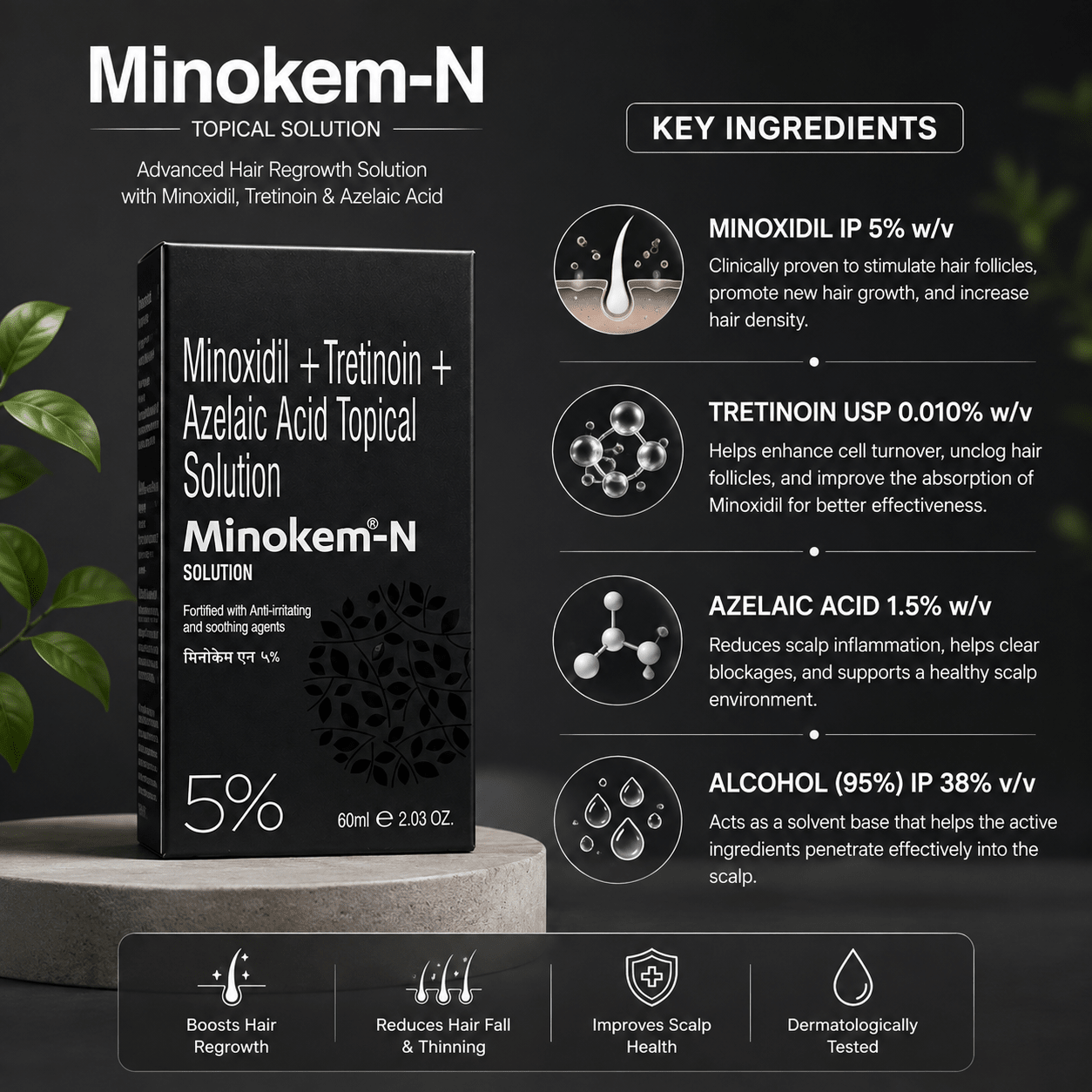 Minokem-N 5% Solution 60ml - Cosmosentials