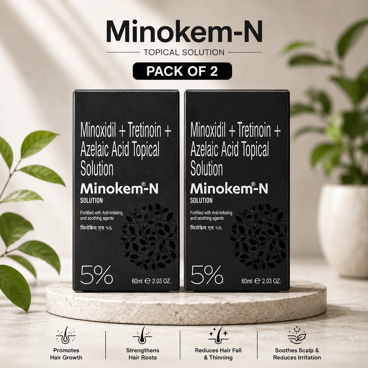 Minokem-N 5% Solution 60ml - Cosmosentials