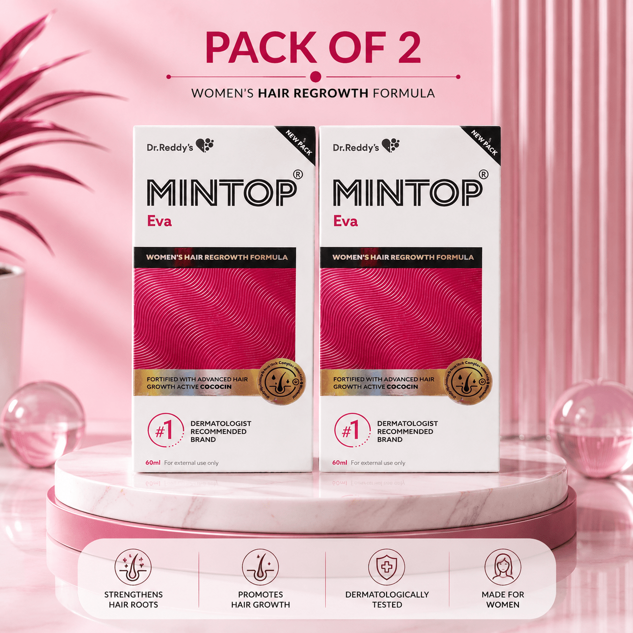 Mintop Eva 5% Minoxidil Topical Solution - Cosmosentials