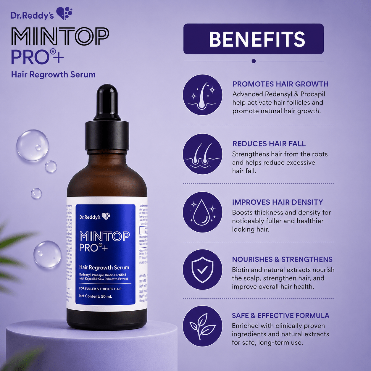 Mintop Pro+ Hair Regrowth Serum - Cosmosentials