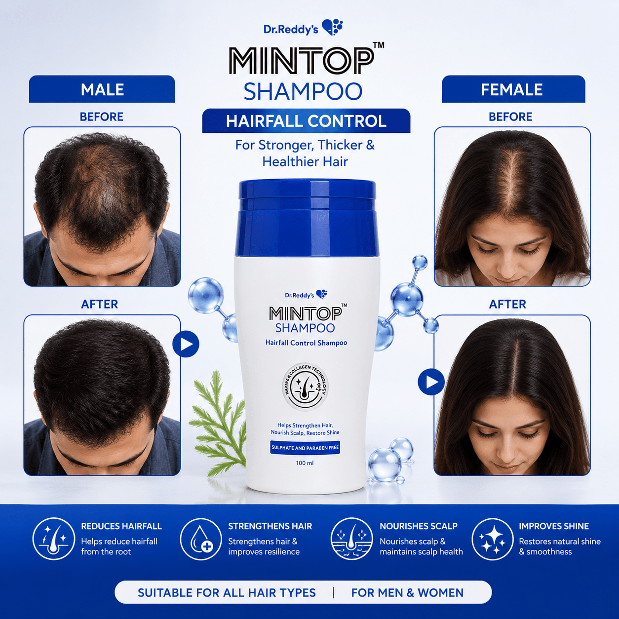 Mintop Shampoo - Cosmosentials