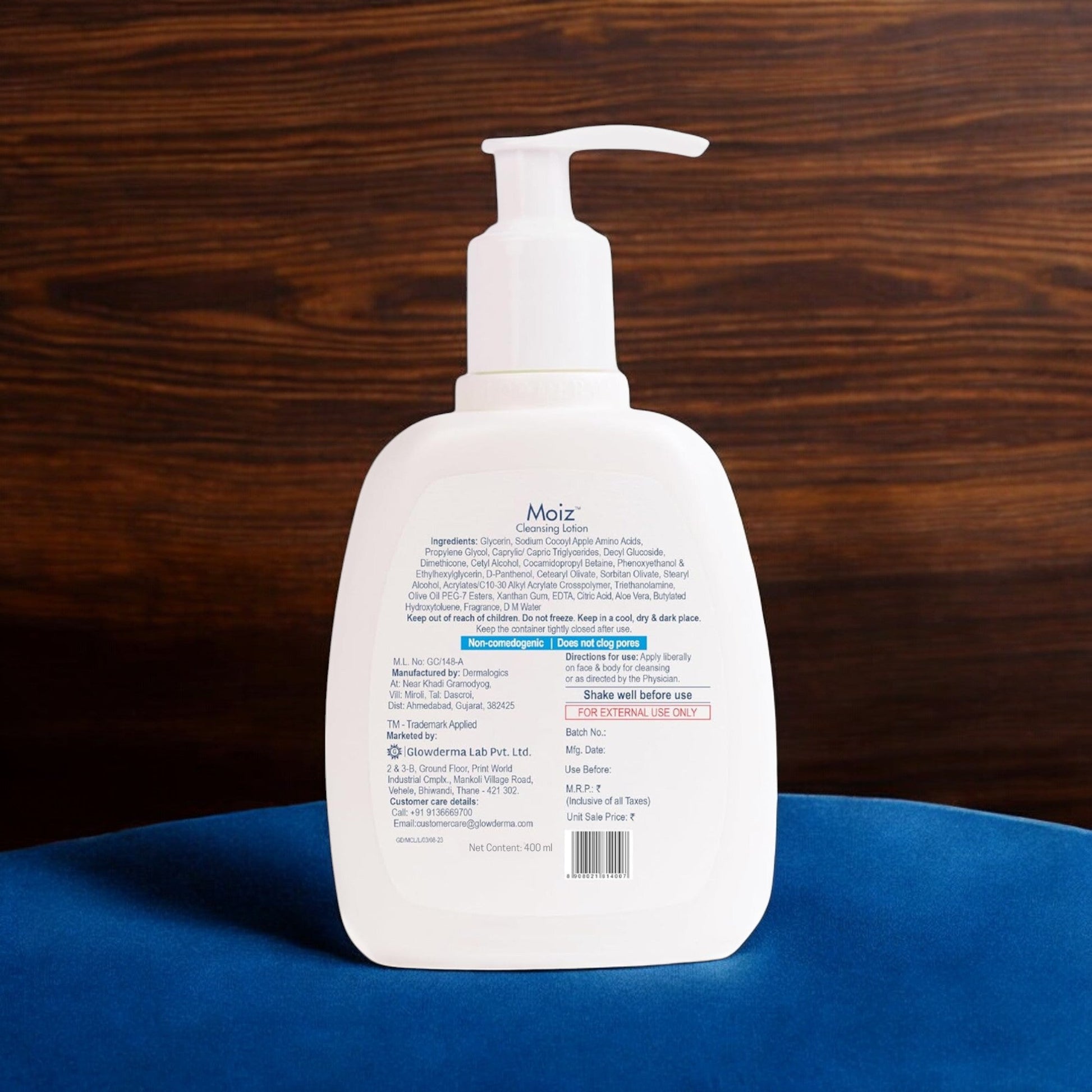 Moiz Cleansing Face & Body Lotion - Cosmosentials