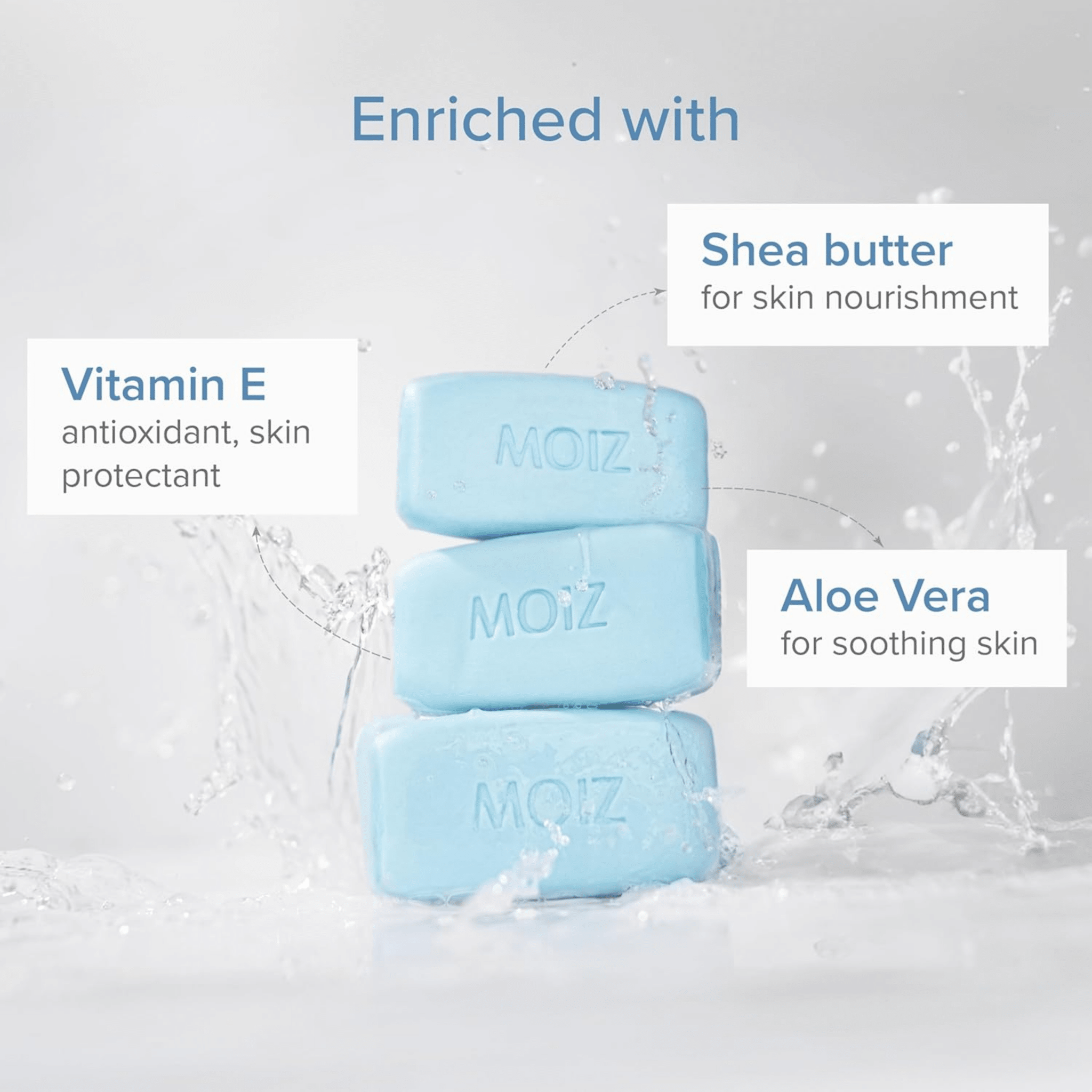 Moiz Syndet Bar Soap - Cosmosentials