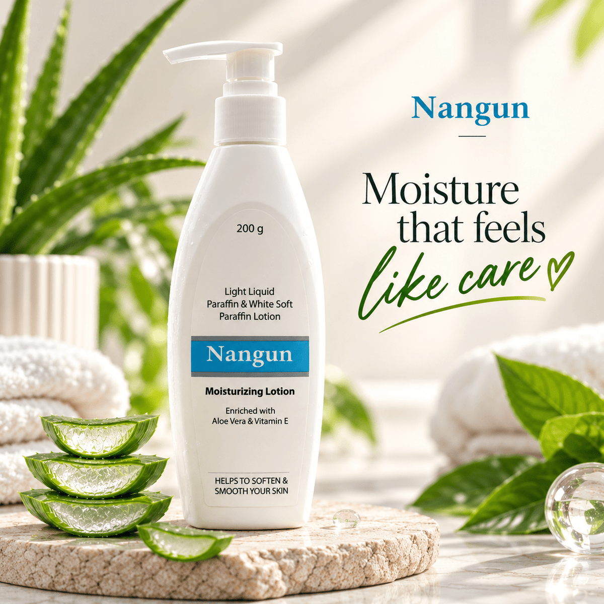 Nangun Moisturizing Lotion 200g - Cosmosentials