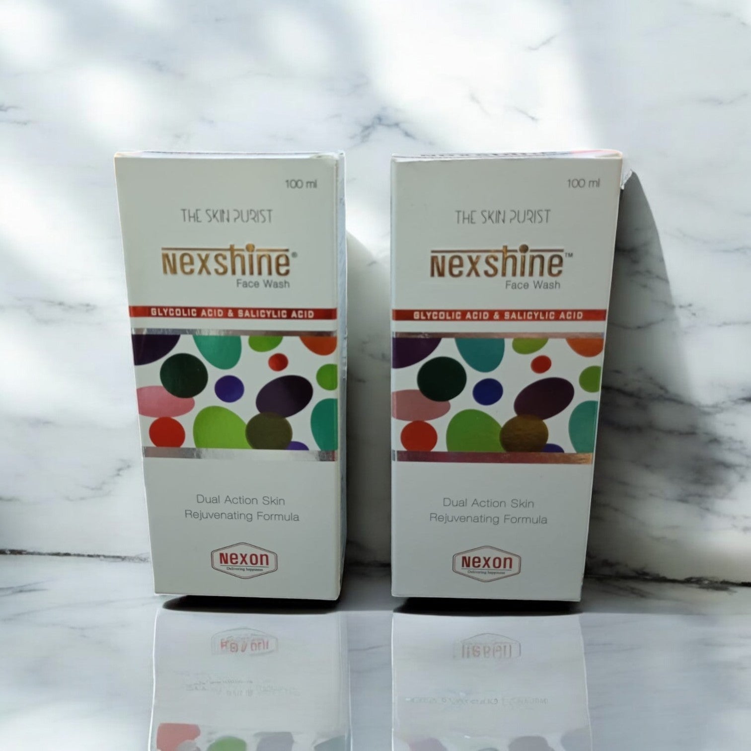 Nexshine face wash - Cosmosentials