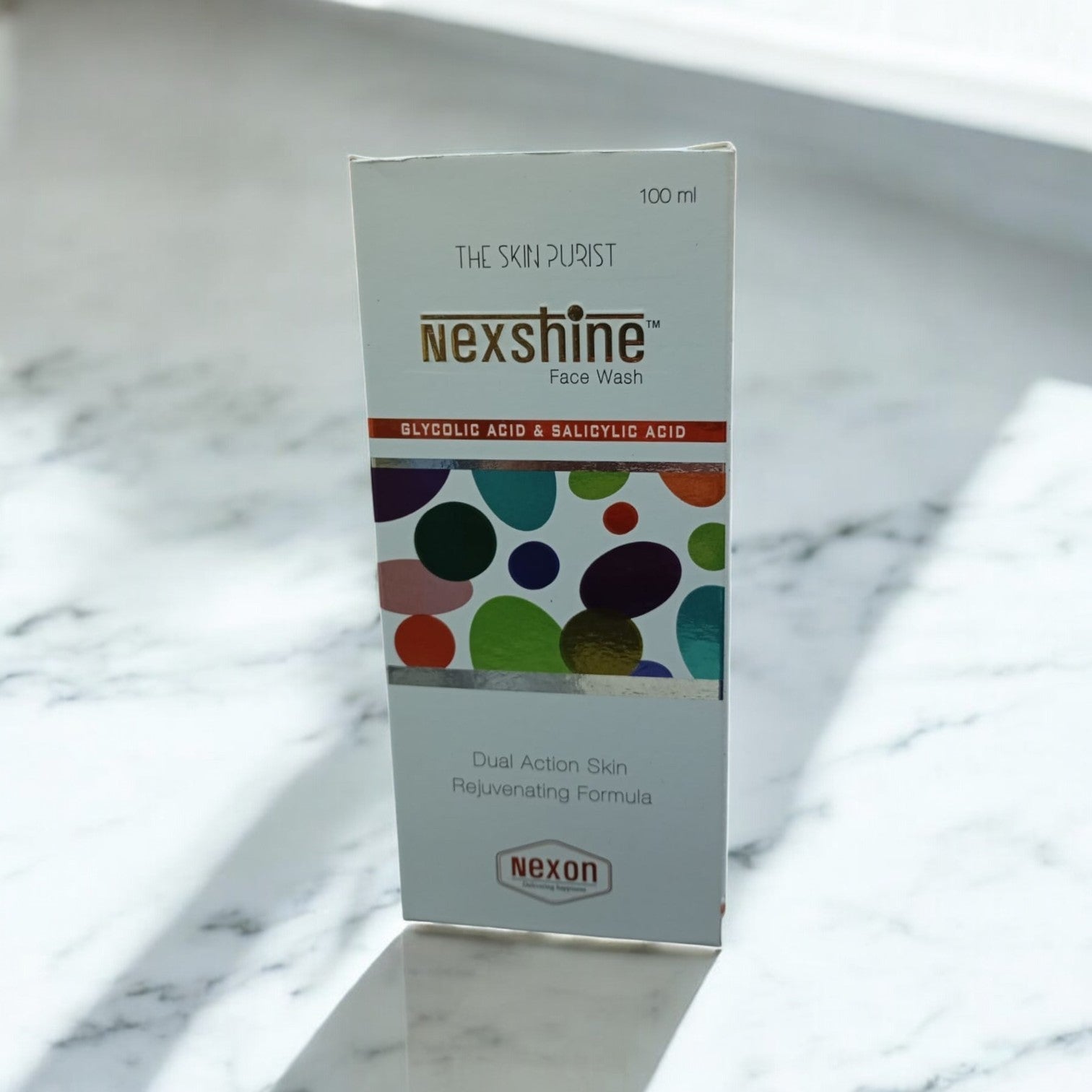Nexshine face wash - Cosmosentials