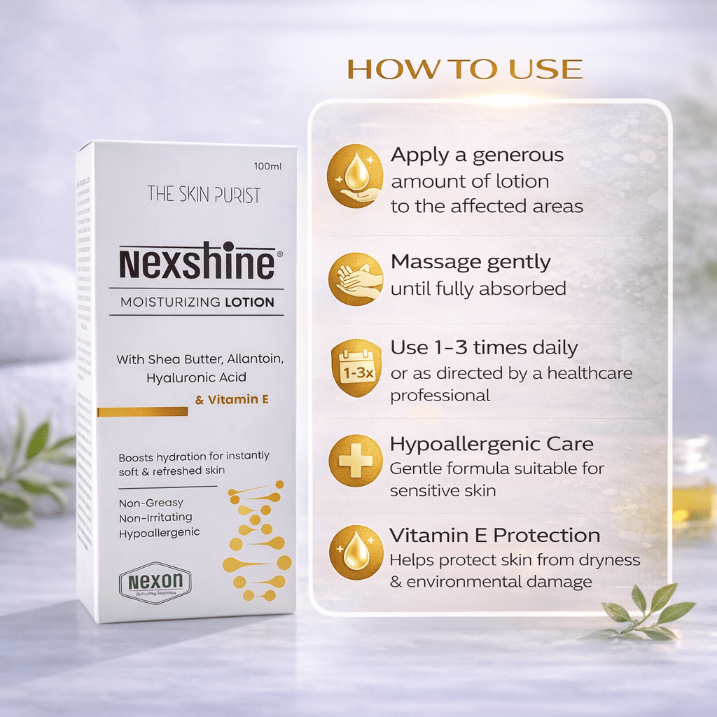 Nexshine Moisturizing Lotion - Cosmosentials