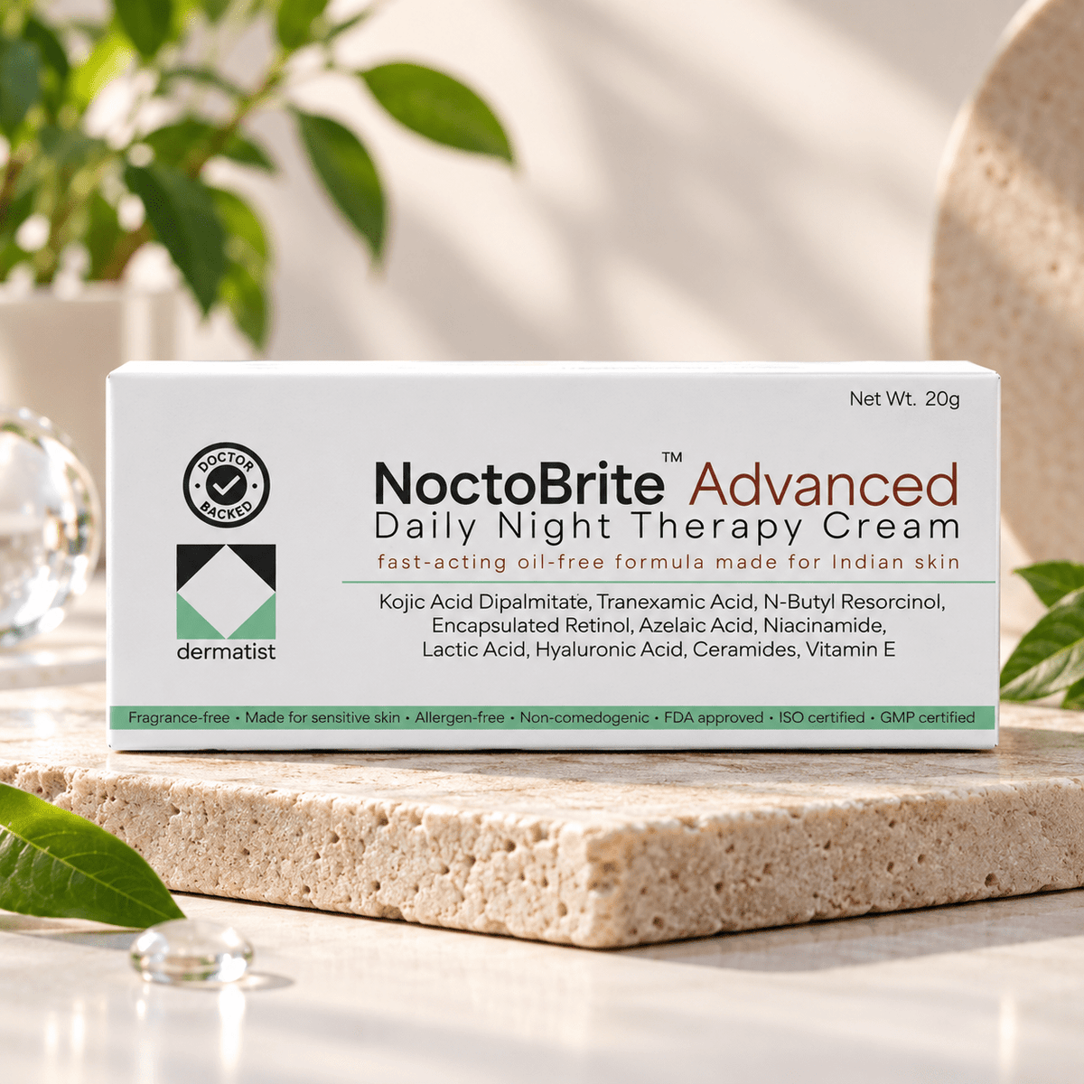 NoctoBrite Advanced Daily Night Therapy Cream 20 g - Cosmosentials