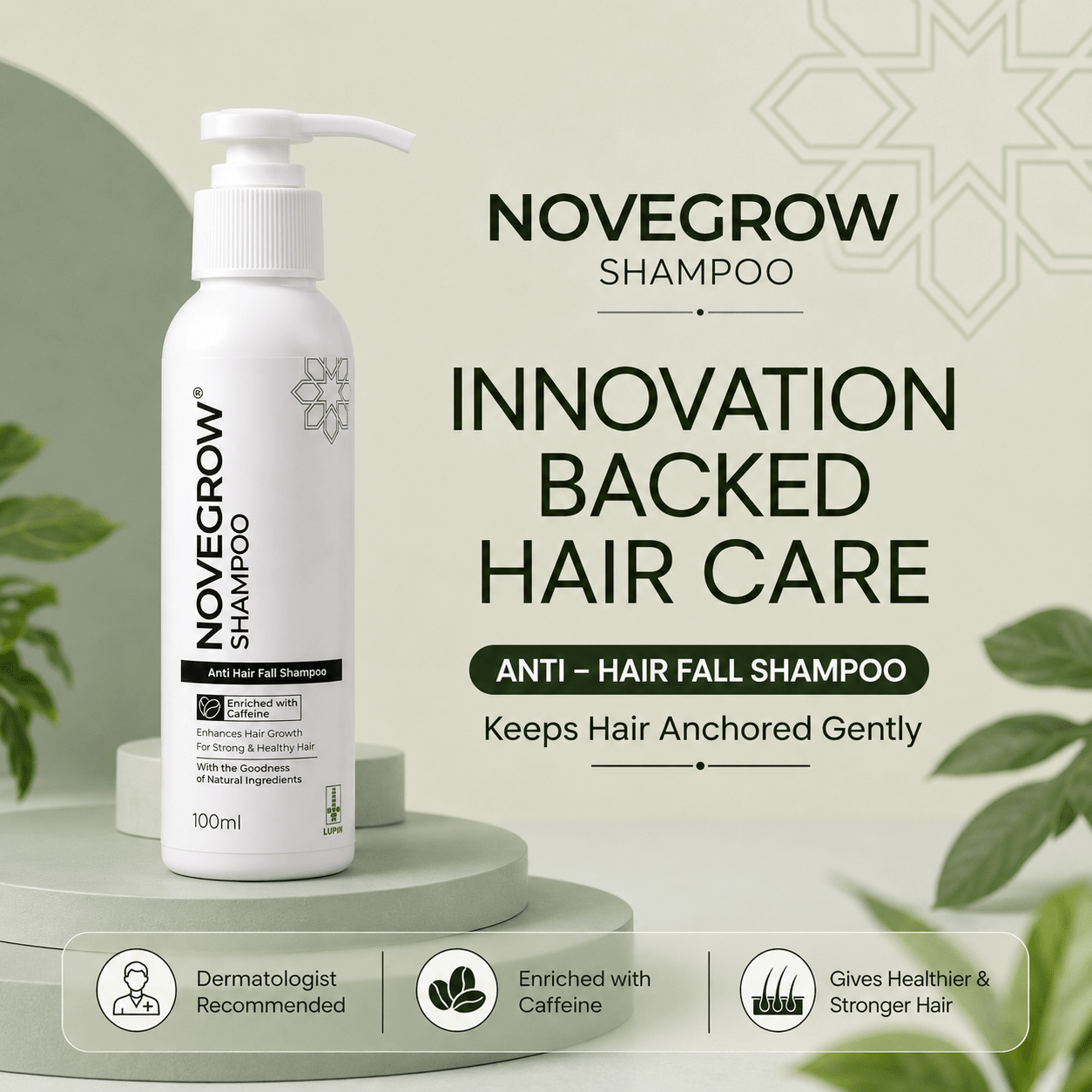 Novegrow Anti Hair Fall Shampoo - Cosmosentials