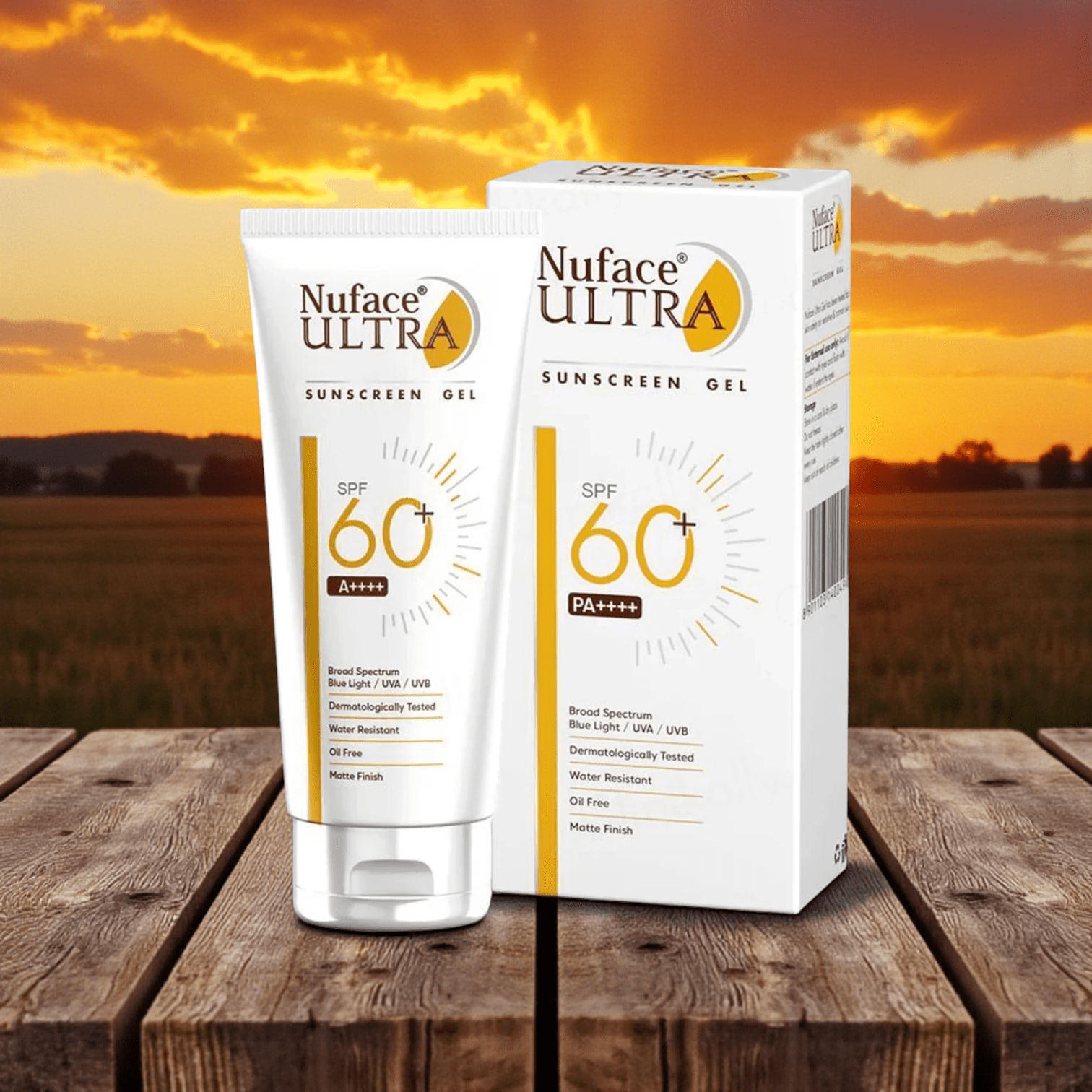 Nuface Ultra Sunscreen Gel SPF 60+ PA++++ - Cosmosentials