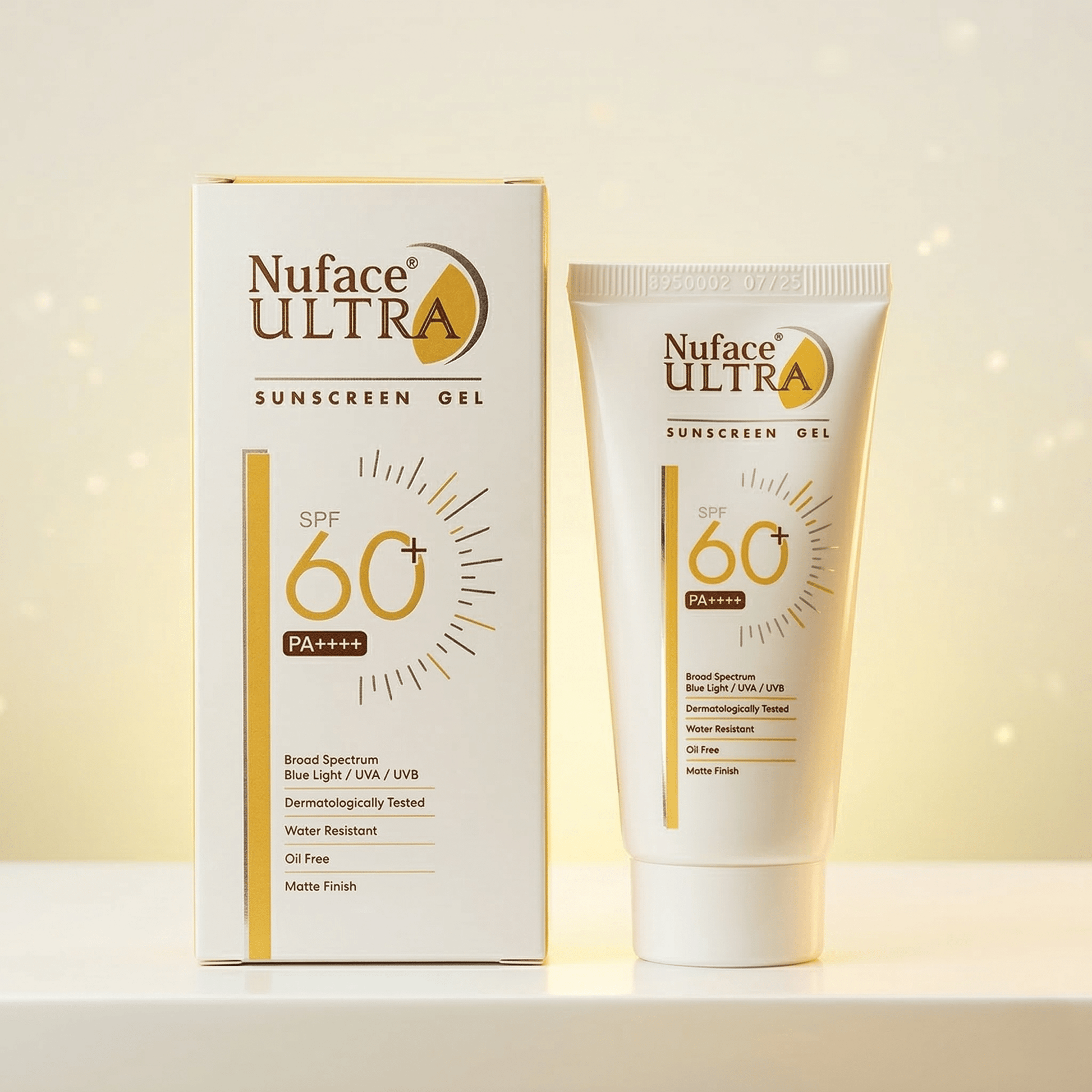 Nuface Ultra Sunscreen Gel SPF 60+ PA++++ - Cosmosentials