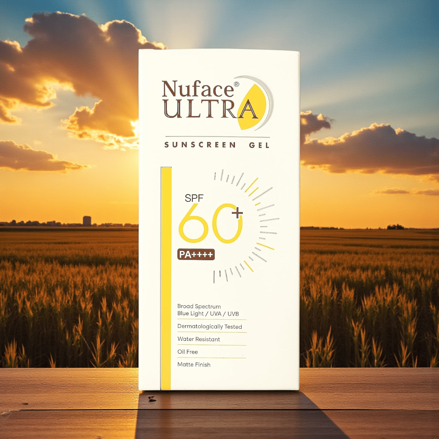 Nuface Ultra Sunscreen Gel SPF 60+ PA++++ - Cosmosentials