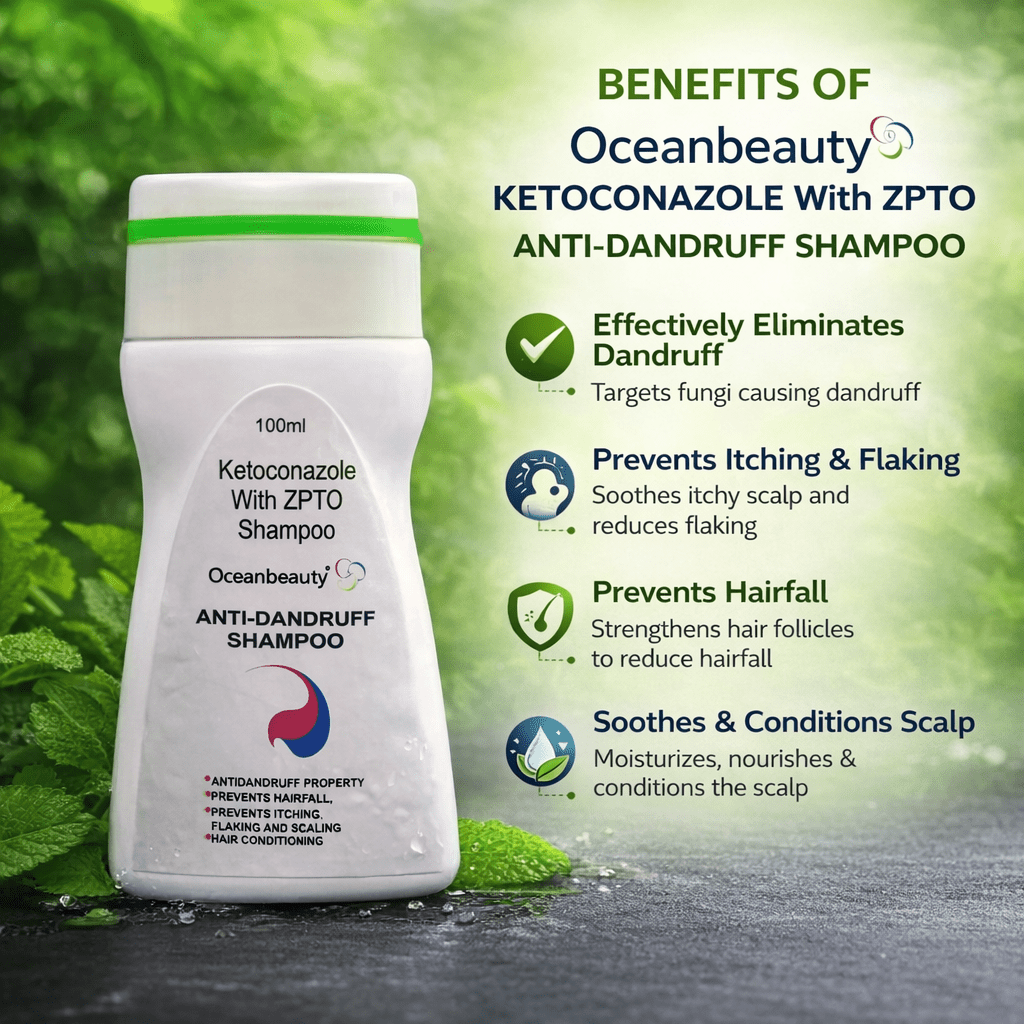 Oceanbeauty Anti - dandruff Shampoo - Cosmosentials