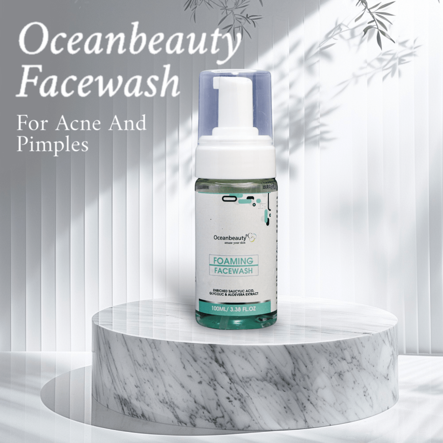 Oceanbeauty Foaming Facewash - Cosmosentials