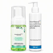 Oceanbeauty Foaming Facewash & Oceanbeauty Moisturizing Lotion - Cosmosentials