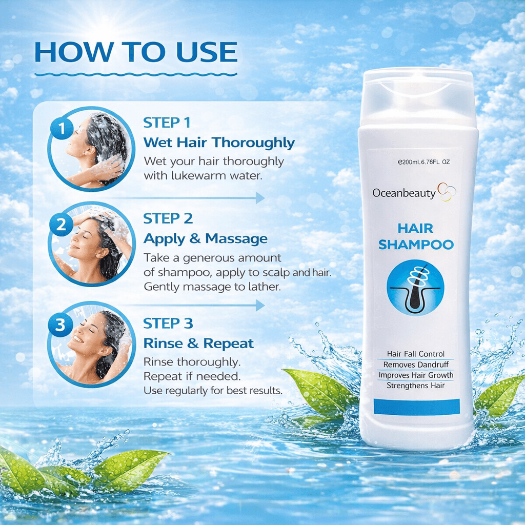 Oceanbeauty Hair Shampoo - Cosmosentials