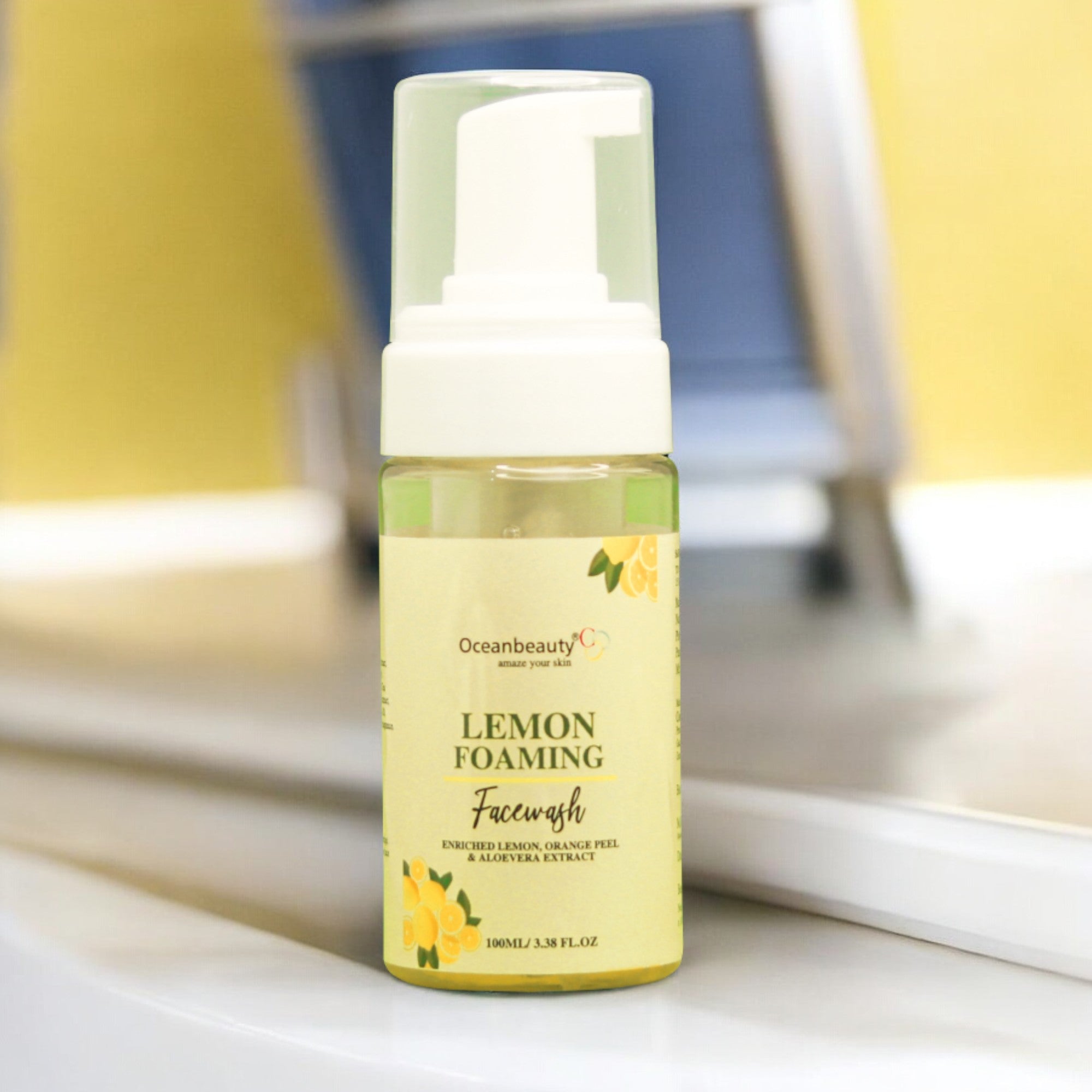 Oceanbeauty Lemon Foaming Face Wash - Cosmosentials
