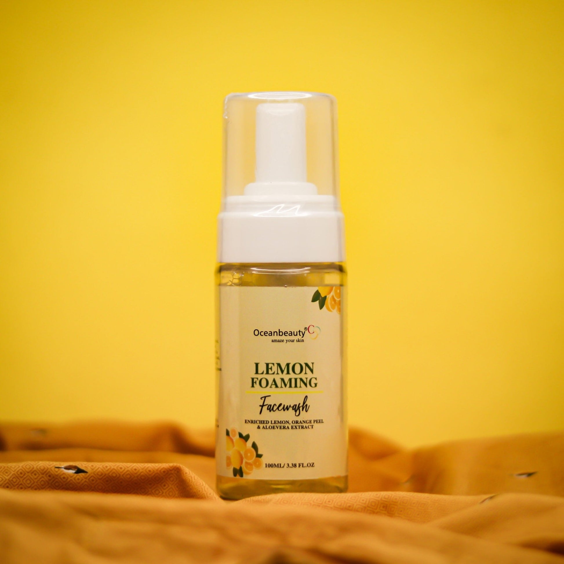 Oceanbeauty Lemon Foaming Face Wash - Cosmosentials