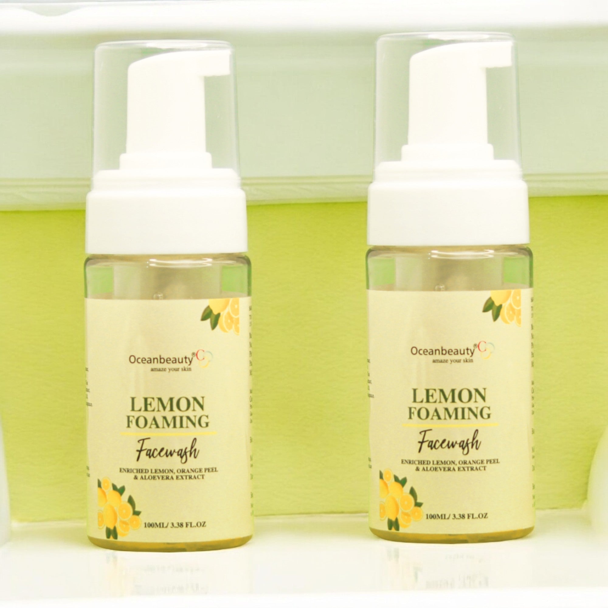 Oceanbeauty Lemon Foaming Face Wash - Cosmosentials