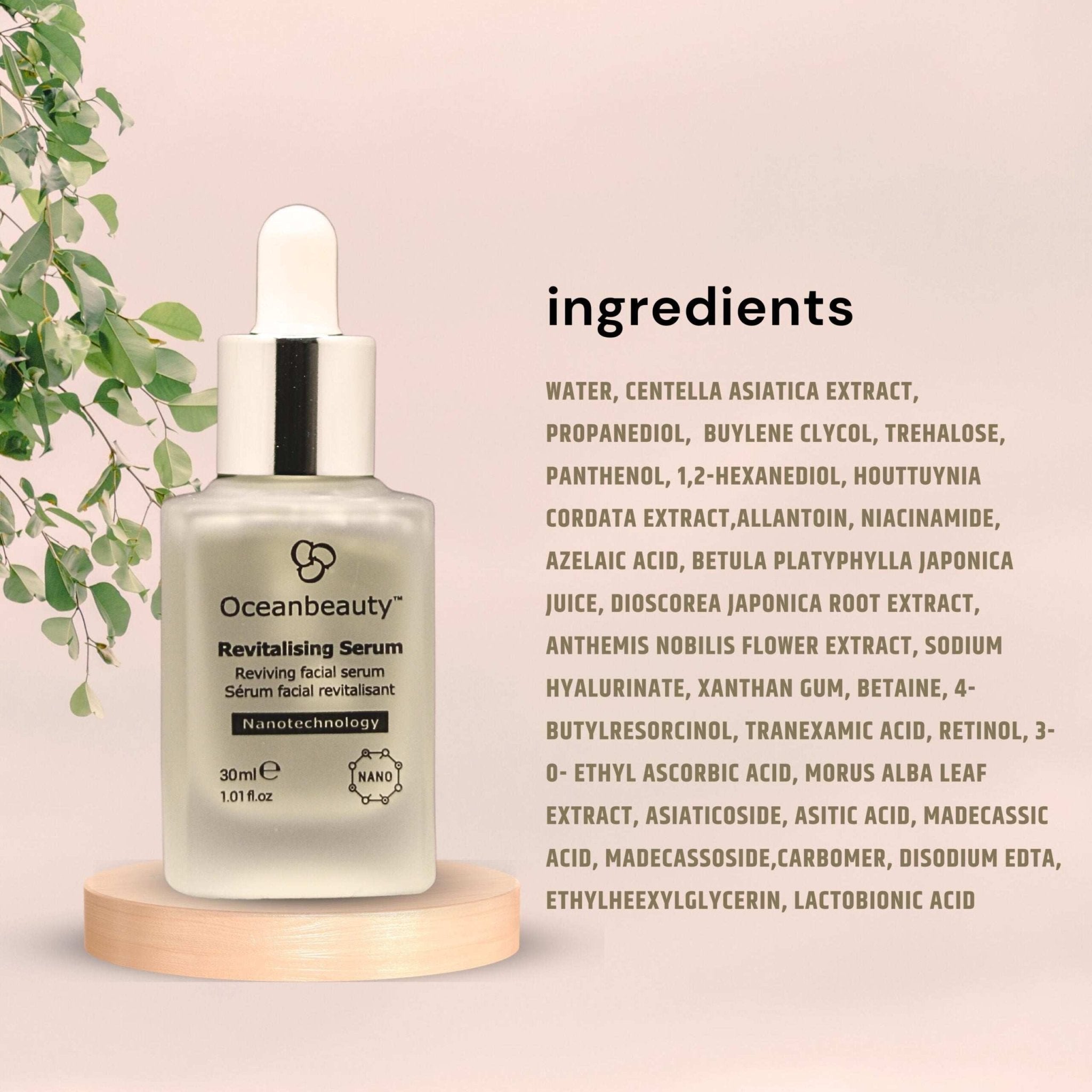 Oceanbeauty Revitalising Serum & Vitamin C Serum - Cosmosentials