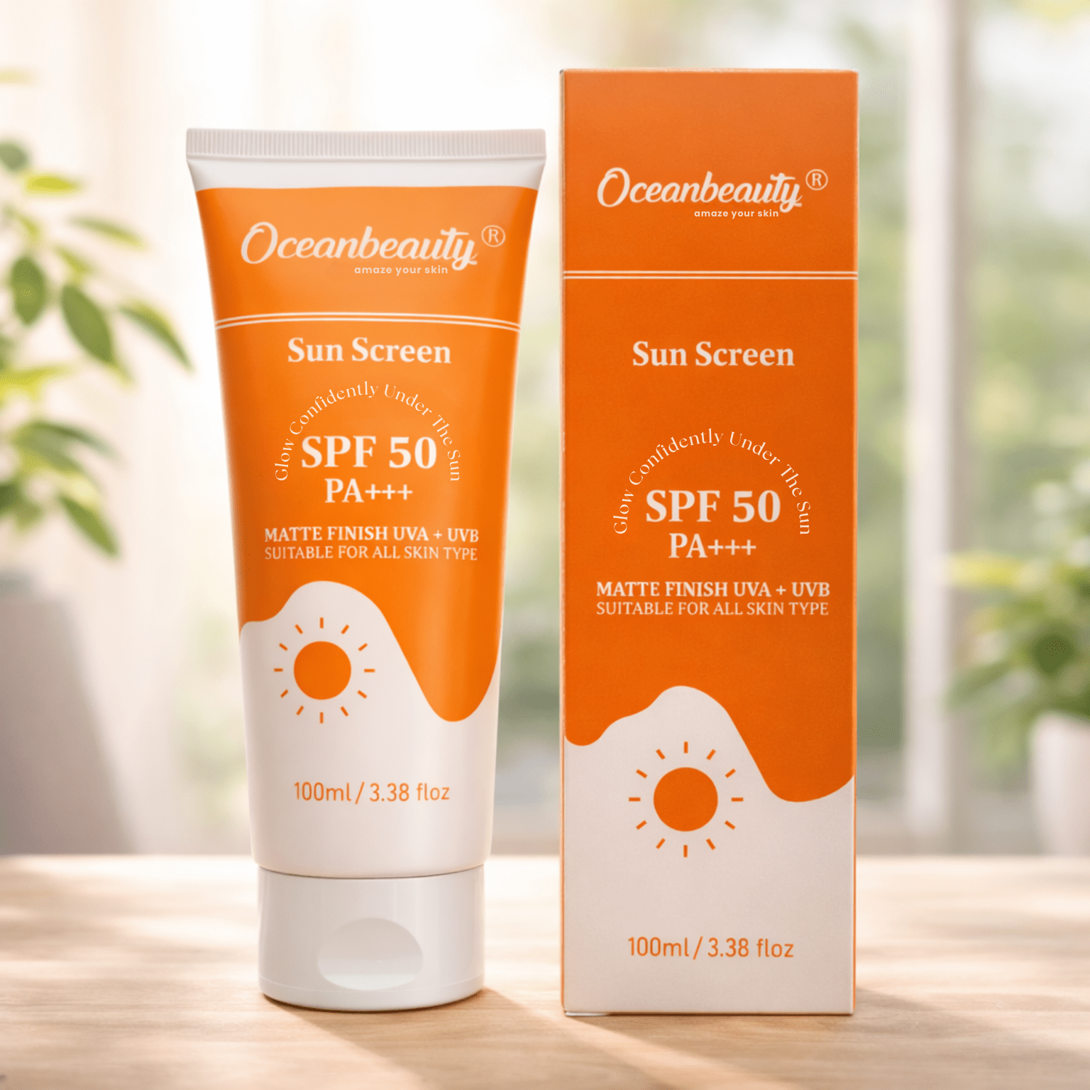 Oceanbeauty Sunscreen SPF 50 PA+++ - Cosmosentials