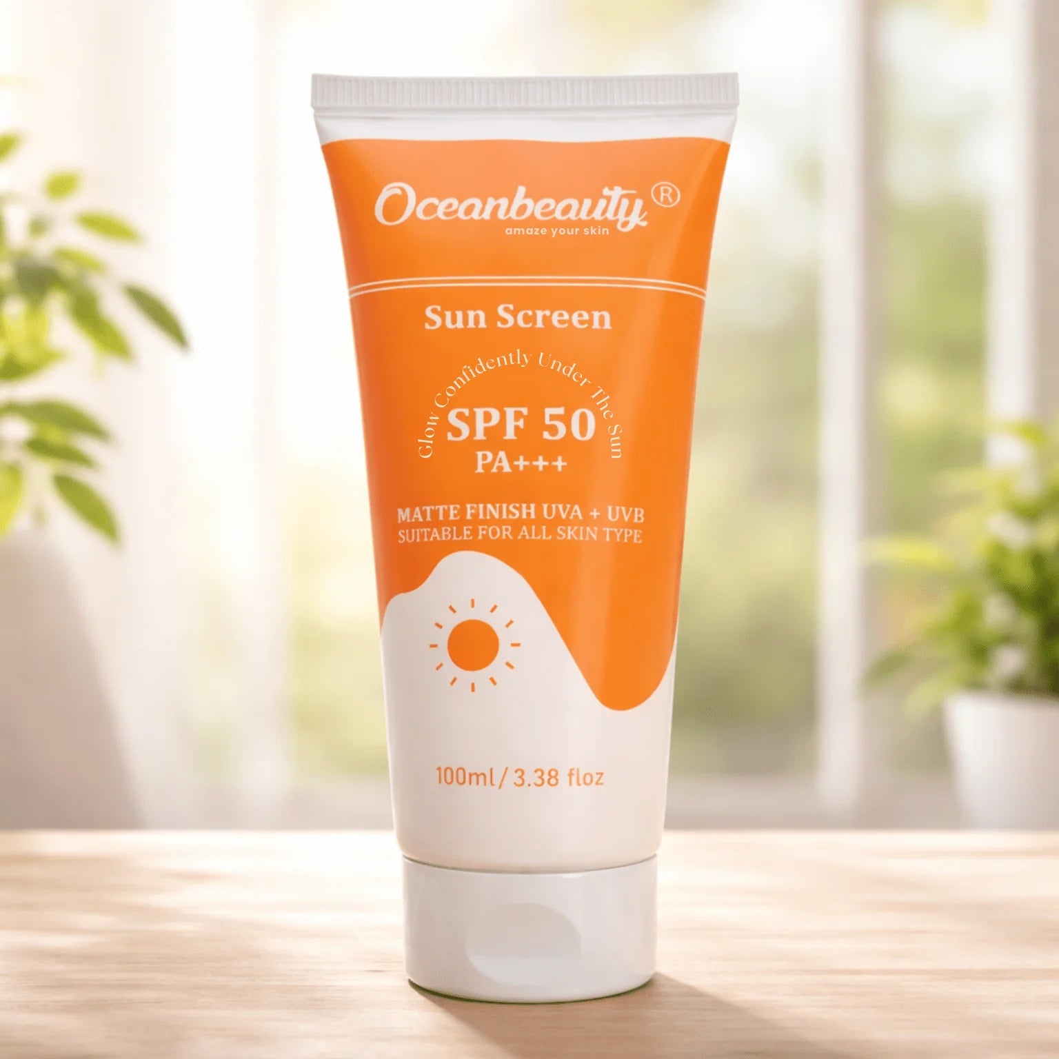 Oceanbeauty Sunscreen SPF 50 PA+++ & Oceanbeauty Foaming Facewash - Cosmosentials
