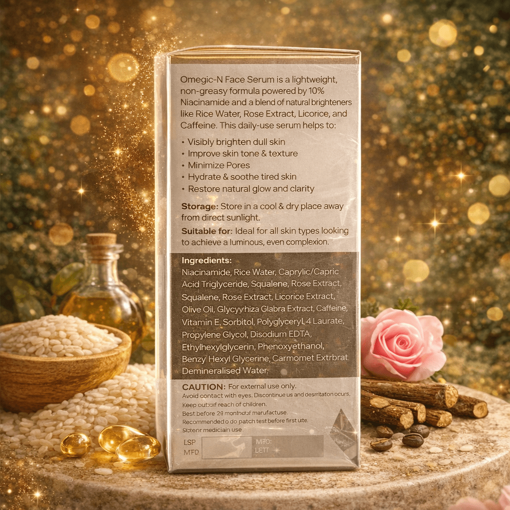 Omegic - N Face Serum - Cosmosentials