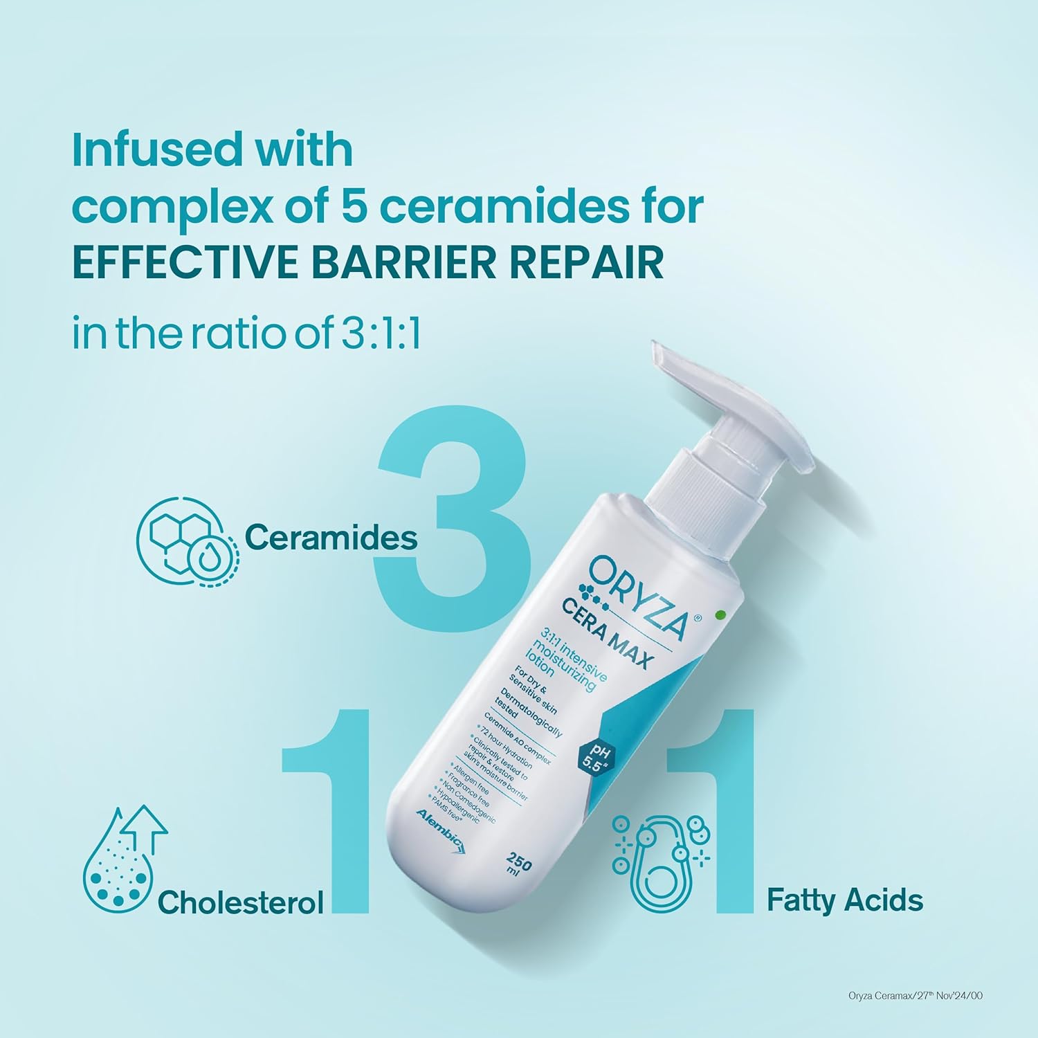 Oryza Ceramax Intensive Moisturizing Lotion - Cosmosentials