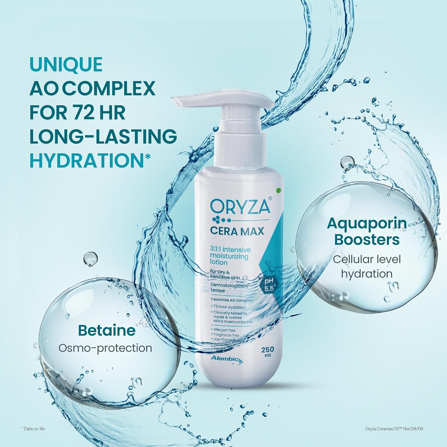 Oryza Ceramax Intensive Moisturizing Lotion - Cosmosentials