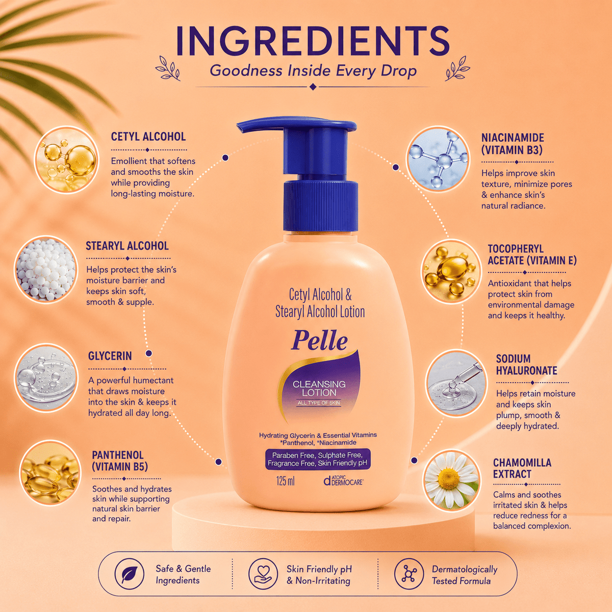 Pelle Cleansing Lotion 125ml - Cosmosentials