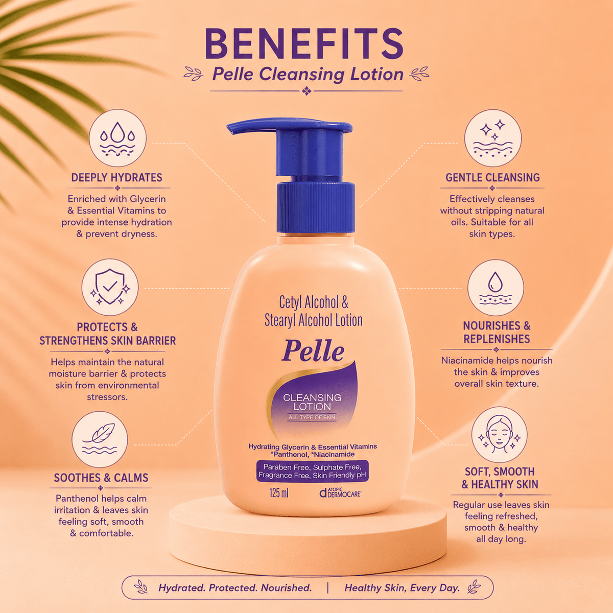 Pelle Cleansing Lotion 125ml - Cosmosentials
