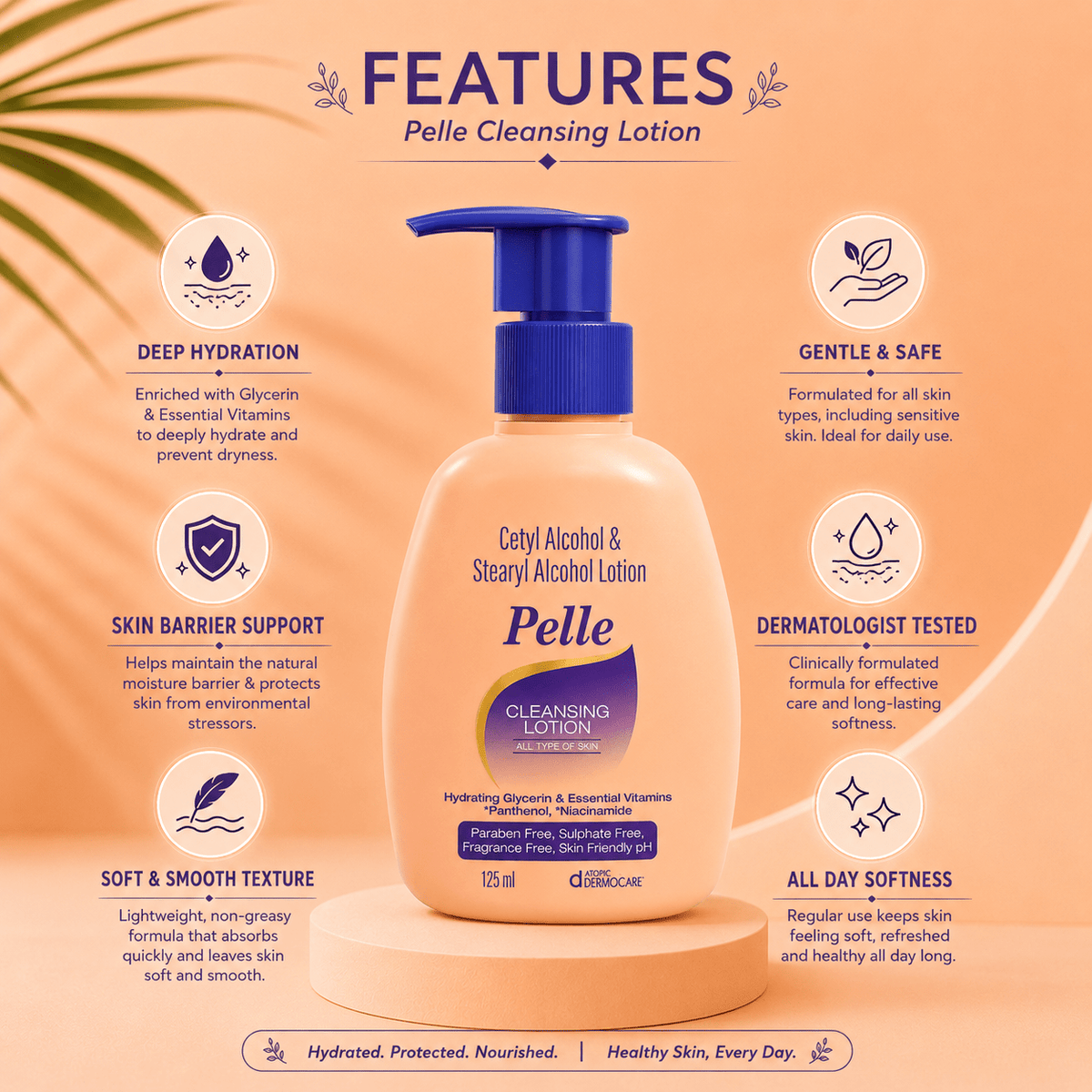 Pelle Cleansing Lotion 125ml - Cosmosentials