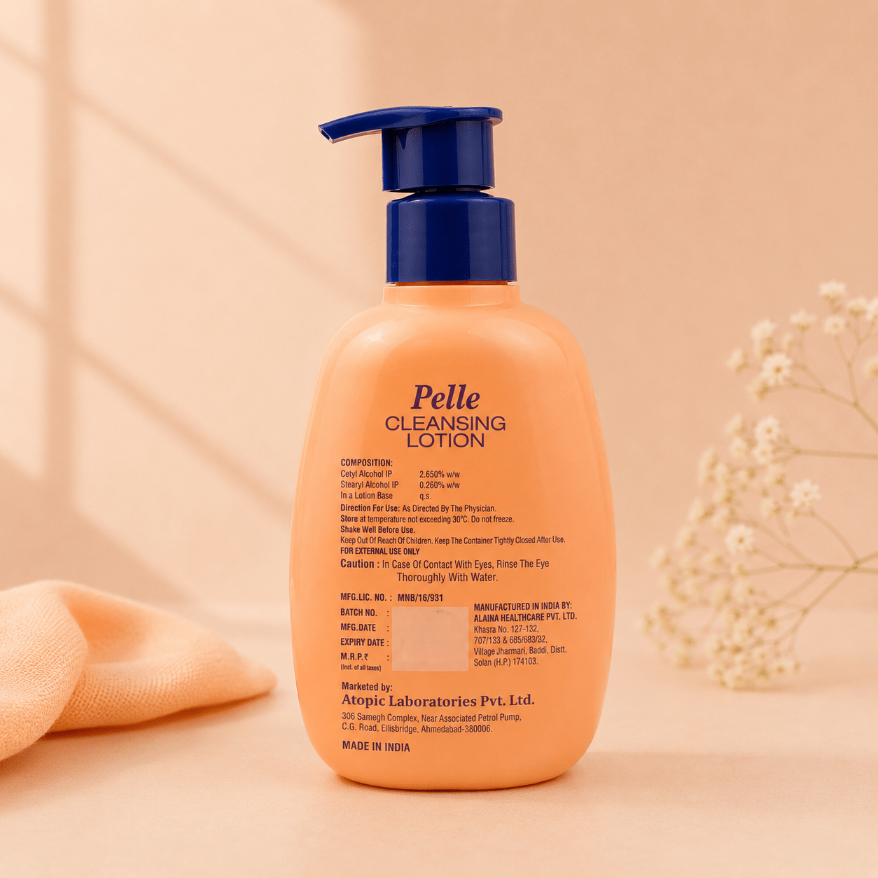 Pelle Cleansing Lotion (250ml) - Cosmosentials