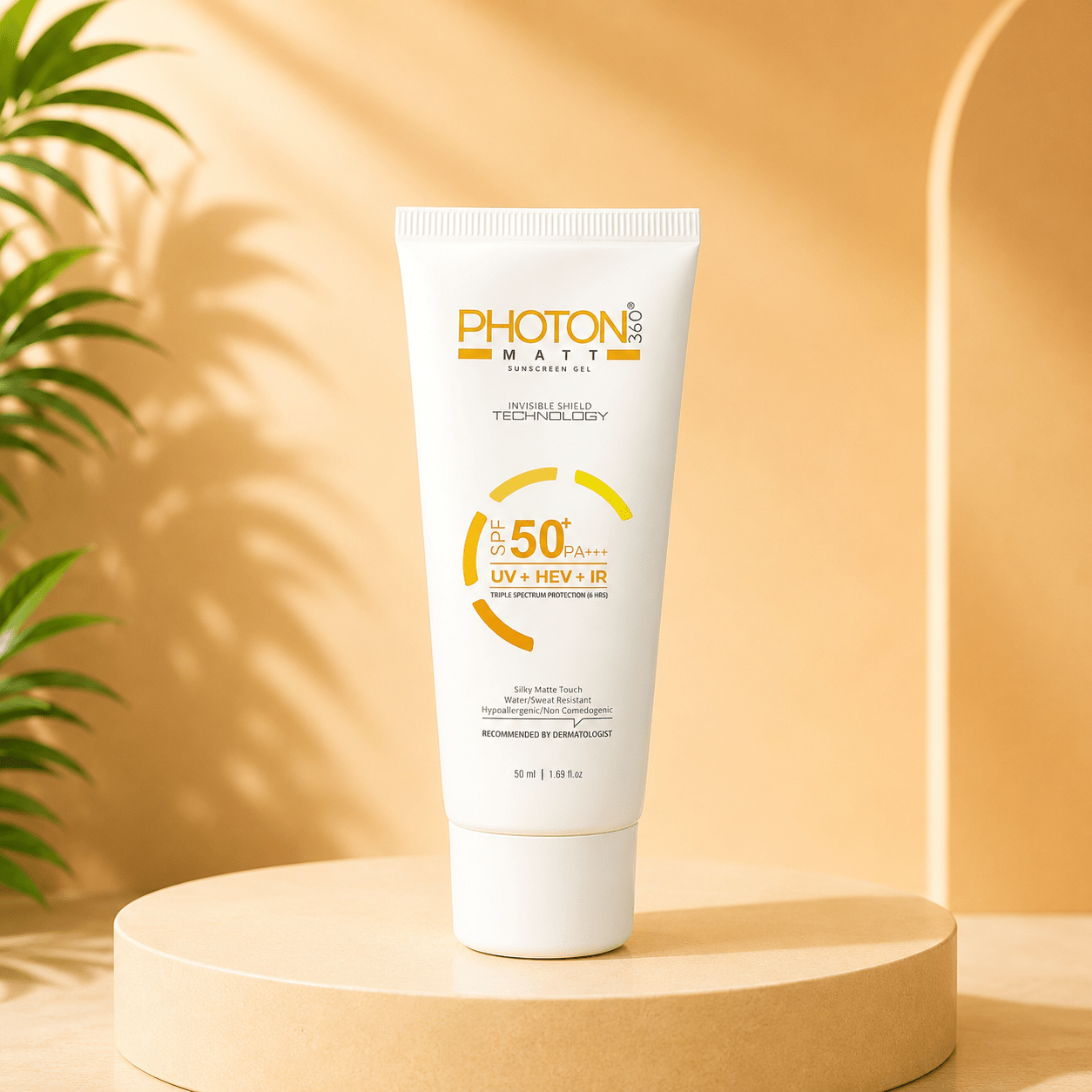 Photon 360 Matt Sunscreen Gel SPF 50+ PA+++ - Cosmosentials