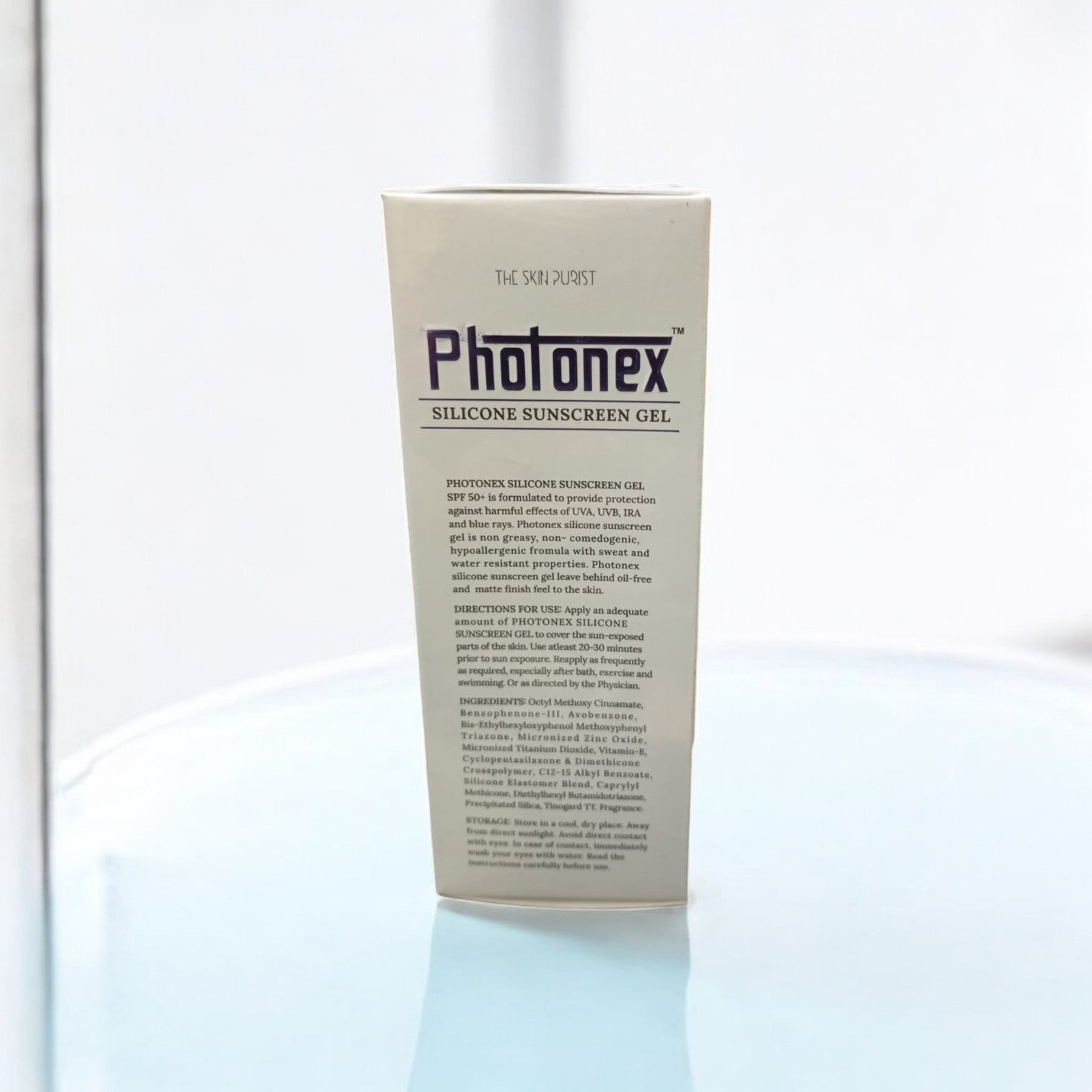 Photonex Silicone Sunscreen Gel SPF 50+ PA+++ - Cosmosentials