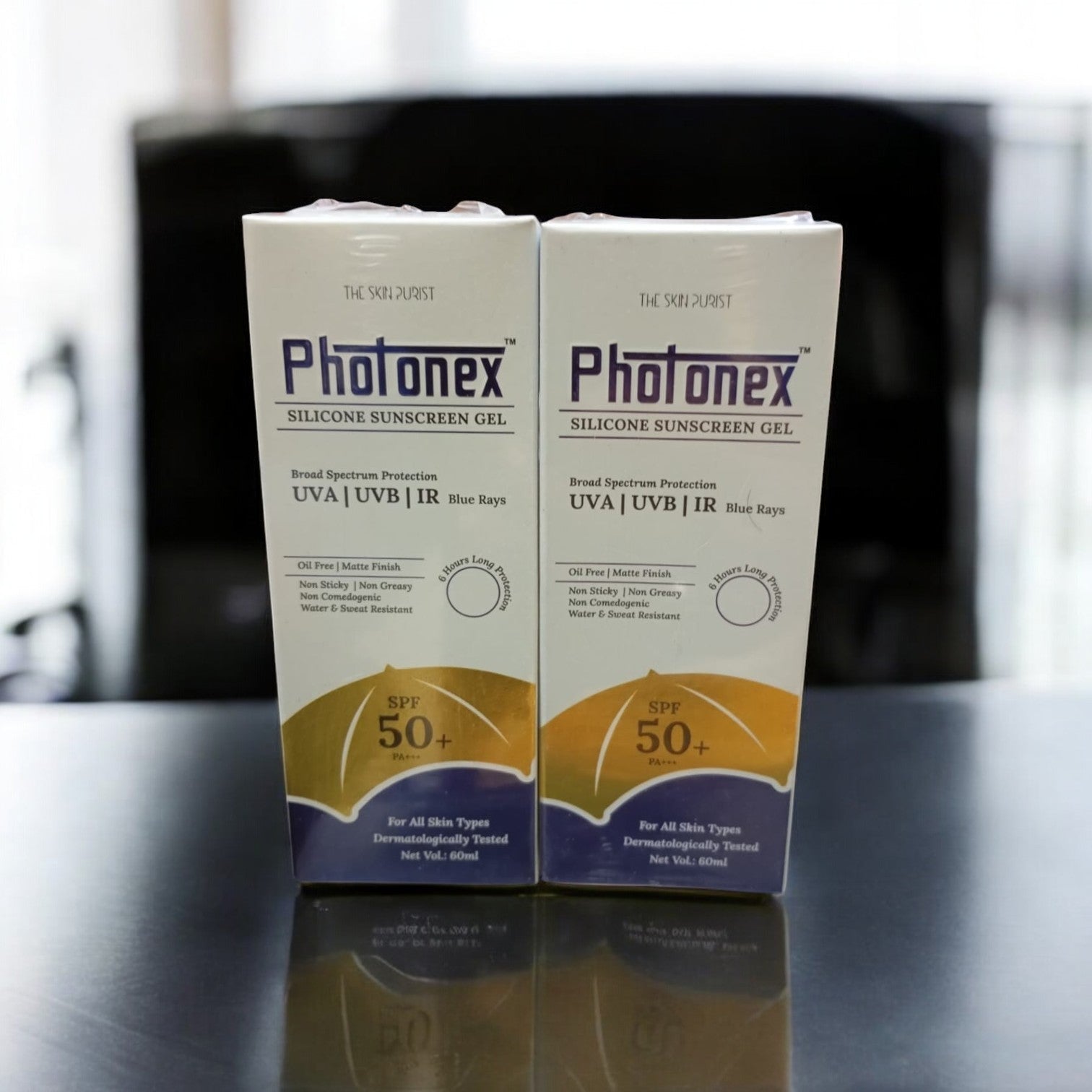 Photonex Silicone Sunscreen Gel SPF 50+ PA+++ - Cosmosentials